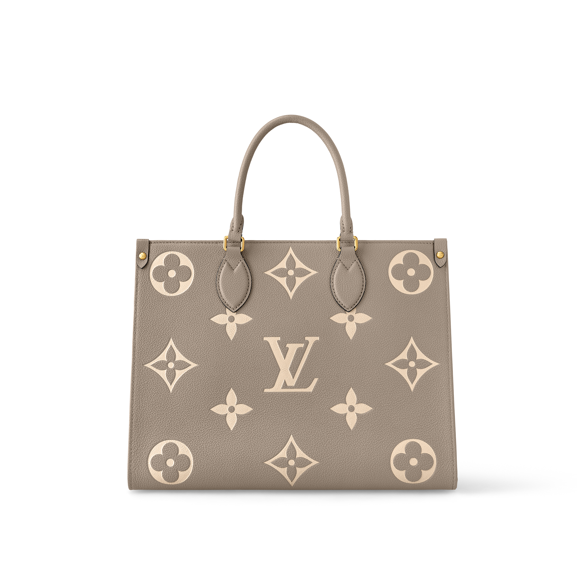 Onthego MM Bicolor Monogram Empreinte Leather Mother s Day Gift Guide LOUIS VUITTON